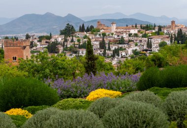 Güzel şehir, Granada, İspanya. 