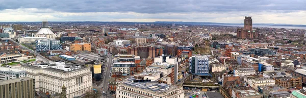 Vacker Utsikt Över Staden Liverpool England — Stockfoto