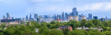 Londra ufuk çizgisinin panoramik görüntüsü, Uk