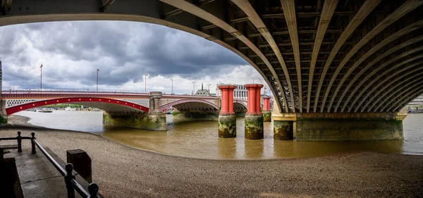 Blackfriars Bridge Über Die Themse London — Stockfoto