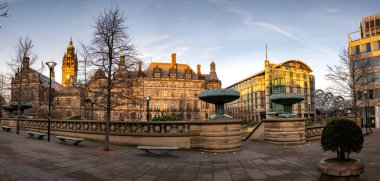 Barış Bahçeleri İngiltere 'nin Sheffield kentindeki bir şehir meydanı. Şehrin Kalbi projesinin bir parçası olarak Sheffield Belediye Meclisi tarafından oluşturuldu..