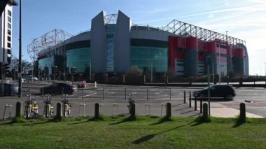 Manchester United stadyum manzarası