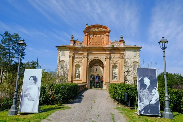 Gevel Van Het Nationaal Museum Van Giuseppe Verdi Villa Pallavicino — Stockfoto