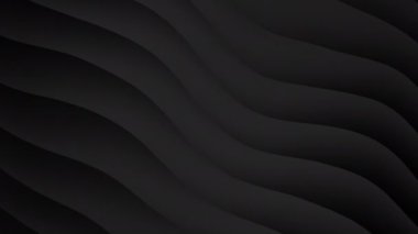 Soyut gradyan çizgi siyah ve gri renk arkaplanı. Kusursuz döngü.