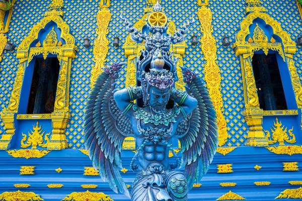 Rong Sua Ten Temple Blue Temple Chiang Rai Province Thailand — Stock Photo, Image