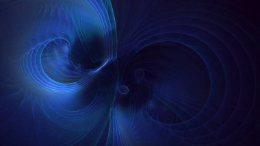 3B soyut renkli fraktal ışık arkaplanı oluşturma