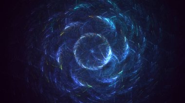 3B soyut yuvarlak ışık arkaplanı oluşturma