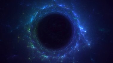 Soyut çember ışık arkaplanı oluşturuluyor