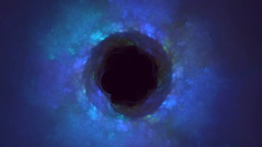 Soyut çember ışık arkaplanı oluşturuluyor