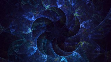 Soyut çember ışık arkaplanı oluşturuluyor