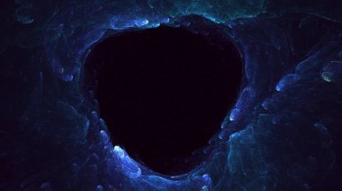 Soyut çember ışık arkaplanı oluşturuluyor