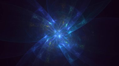 Soyut çember ışık arkaplanı oluşturuluyor