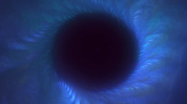 Soyut çember ışık arkaplanı oluşturuluyor