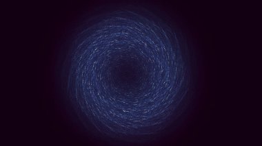 3B soyut yuvarlak ışık arkaplanı oluşturma