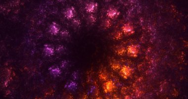 3B soyut yuvarlak ışık arkaplanı oluşturma