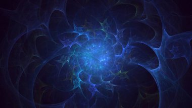 3B soyut yuvarlak ışık arkaplanı oluşturma