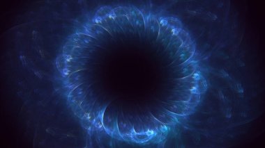 Soyut çember ışık arkaplanı oluşturuluyor