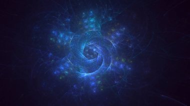 Soyut çember ışık arkaplanı oluşturuluyor