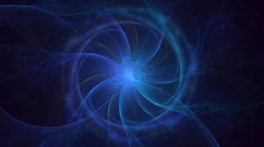 Soyut çember ışık arkaplanı oluşturuluyor