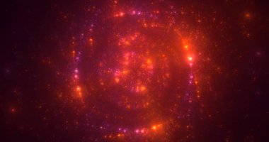 3B soyut yuvarlak ışık arkaplanı oluşturma