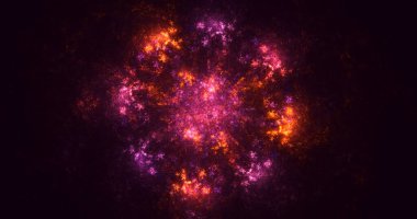 3B soyut yuvarlak ışık arkaplanı oluşturma