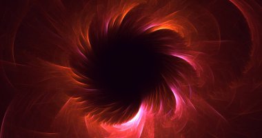 3B soyut yuvarlak ışık arkaplanı oluşturma