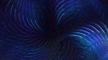 Soyut çok renkli fraktal ışık arkaplanı 3B görüntüleme