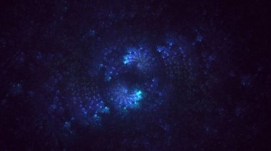 3B, soyut yuvarlak ışık arkaplanı oluşturma