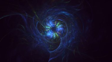 Soyut çember ışık arkaplanı oluşturuluyor