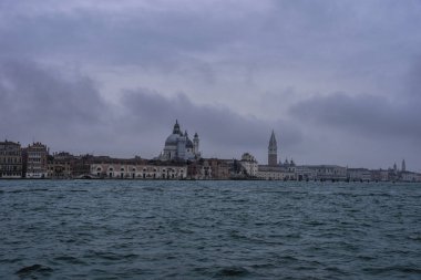 Venice, Italy - 17.01.2023: View over the scenic architectural detail in Venice. The island is a popular attraction for tourists,famous for its glass making and water canal.