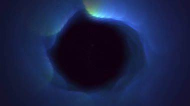 Soyut çok renkli fraktal ışık arkaplanı 3B görüntüleme