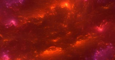 3B soyut renkli fraktal ışık arkaplanı oluşturma