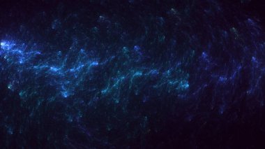 3D, soyut çok renkli teknoloji fraktal ışık arkaplanı oluşturuluyor