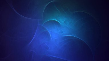 3B soyut renkli fraktal ışık arkaplanı oluşturma