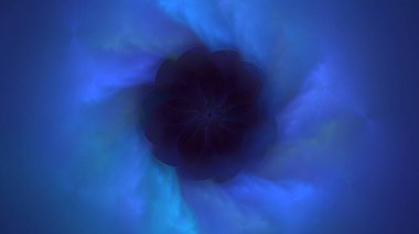 Soyut çok renkli fraktal ışık arkaplanı 3B görüntüleme