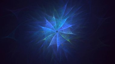 3B soyut yuvarlak ışık arkaplanı oluşturma