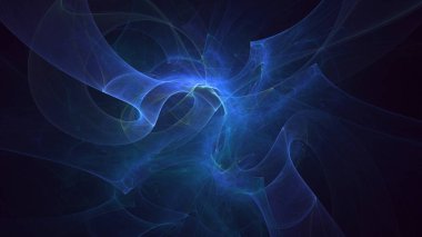 3D, soyut çok renkli teknoloji fraktal ışık arkaplanı oluşturuluyor