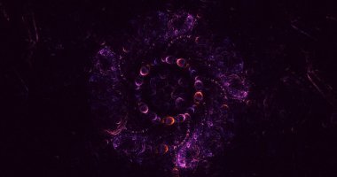 Soyut çember ışık arkaplanı oluşturuluyor