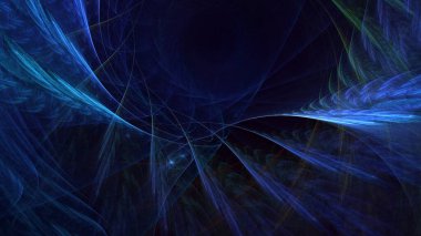 Soyut çok renkli fraktal ışık arkaplanı 3B görüntüleme