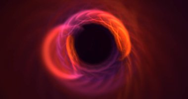 3B soyut renkli fraktal ışık arkaplanı oluşturma