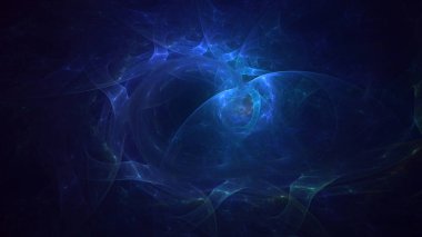 3D, soyut çok renkli teknoloji fraktal ışık arkaplanı oluşturuluyor