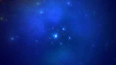 3D, soyut çok renkli teknoloji fraktal ışık arkaplanı oluşturuluyor