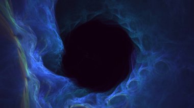 Soyut çember ışık arkaplanı oluşturuluyor