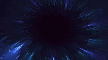 3B soyut renkli fraktal ışık arkaplanı oluşturma