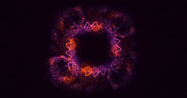 Soyut fraktal iş arkaplanı 3 boyutlu oluşturuluyor