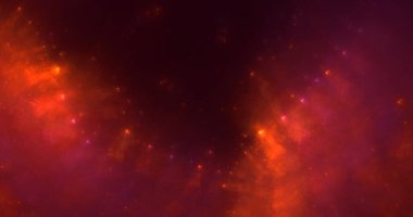 3B, soyut fantezi ışık fraktal arkaplanı oluşturma