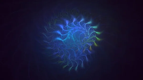 렌더링 다세포 초신성 프랙탈 — 스톡 사진