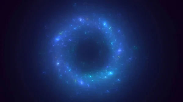 Soyut Çok Renkli Süpernova Fraktal Işık Arkaplanı Oluşturma — Stok fotoğraf