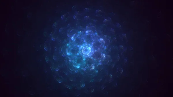 Vykreslování Abstraktní Vícebarevné Fraktální Světlo Pozadí Supernovy — Stock fotografie