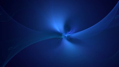 Soyut fraktal ışık arkaplanı 3 boyutlu oluşturuluyor